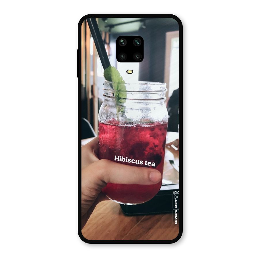Hibiscus Tea Metal Back Case for Redmi Note 9 Pro Max