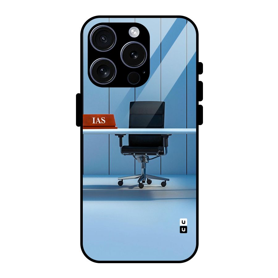 High Chair Glass Back Case for iPhone 15 Pro