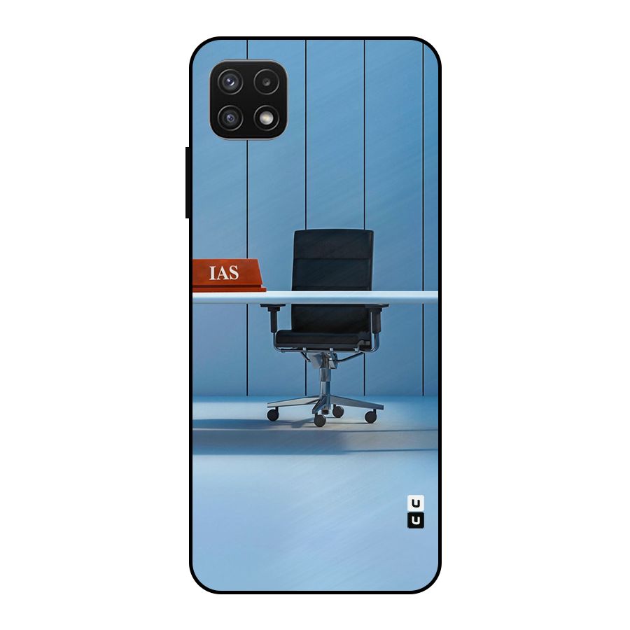 High Chair Metal Back Case for Galaxy A22 5G