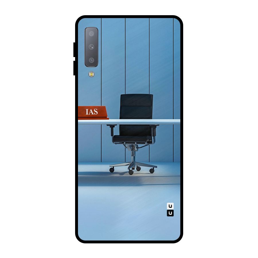 High Chair Metal Back Case for Galaxy A7 (2018)
