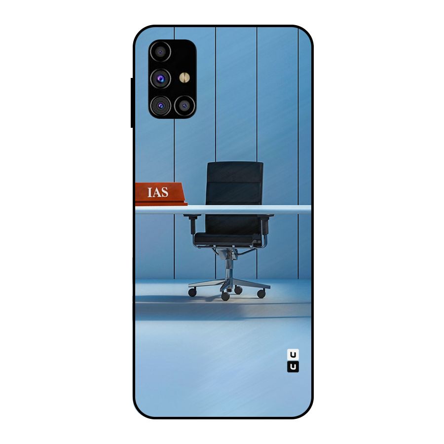 High Chair Metal Back Case for Galaxy M31s