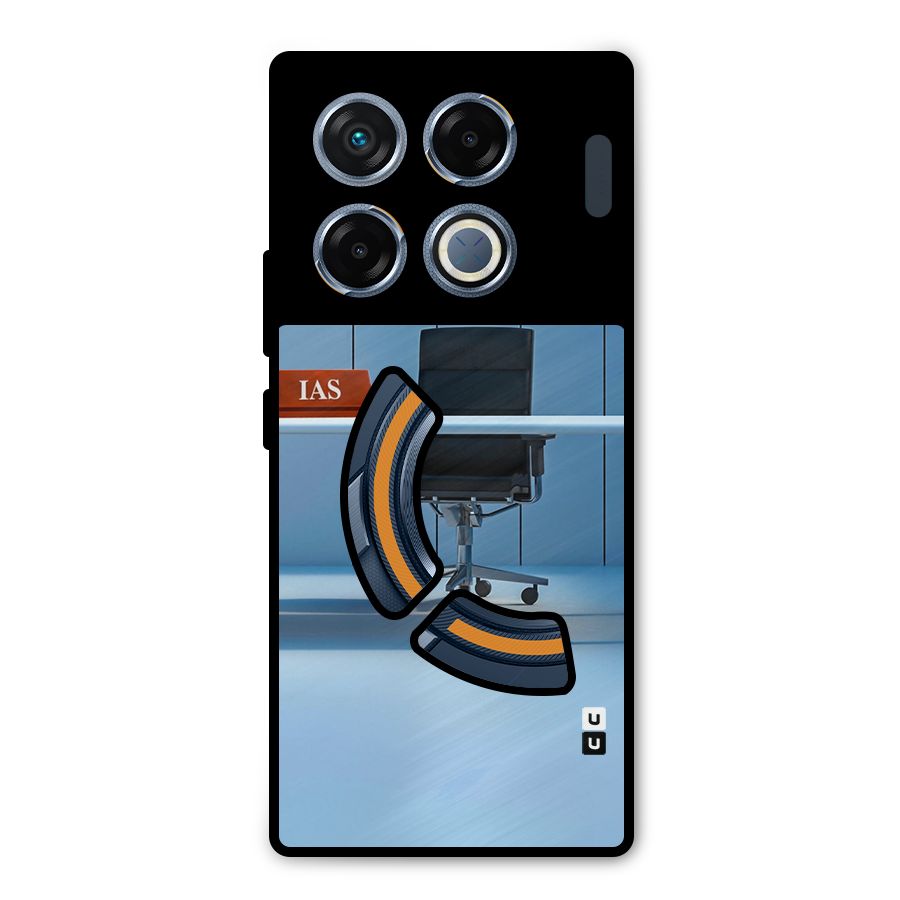 High Chair Metal Back Case for Infinix GT 20 Pro