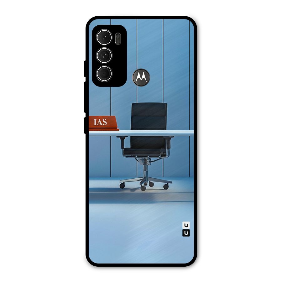 High Chair Metal Back Case for Moto G60