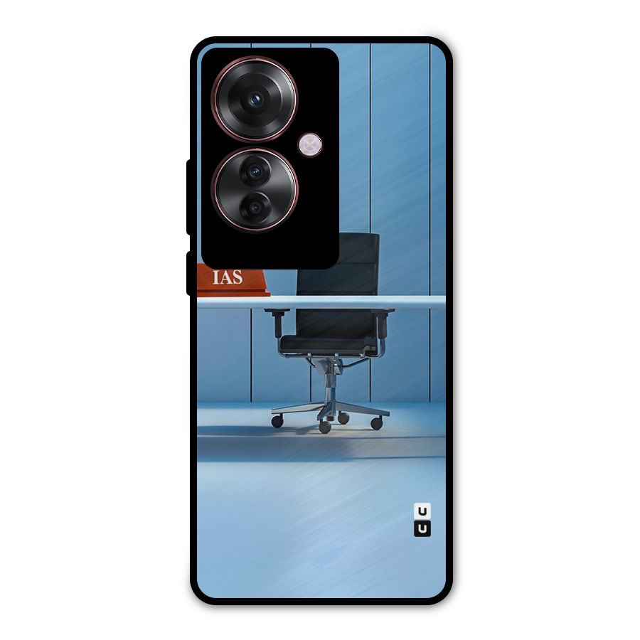 High Chair Metal Back Case for Oppo F25 Pro