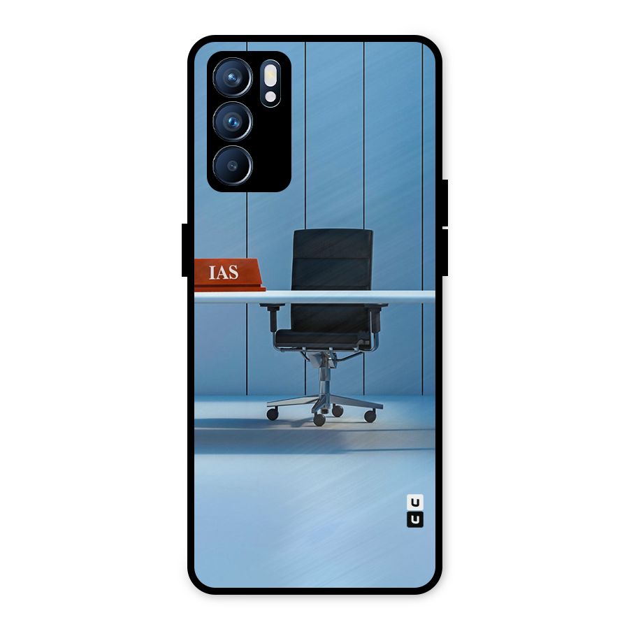 High Chair Metal Back Case for Oppo Reno6 5G