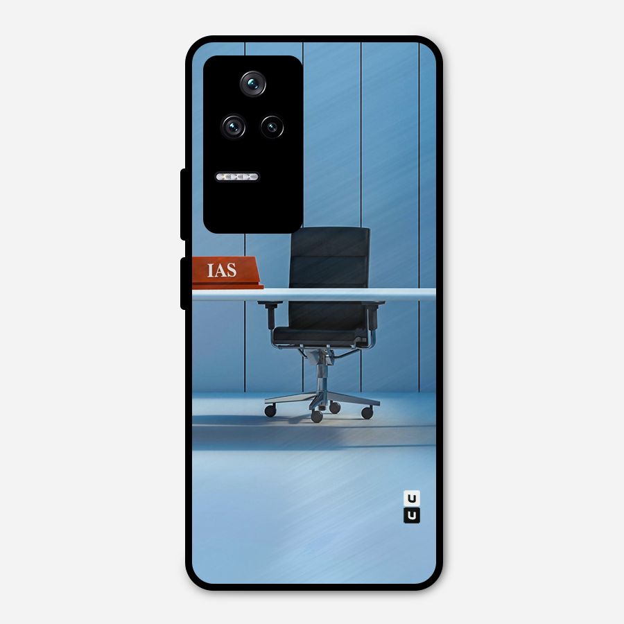 High Chair Metal Back Case for Poco F4 5G