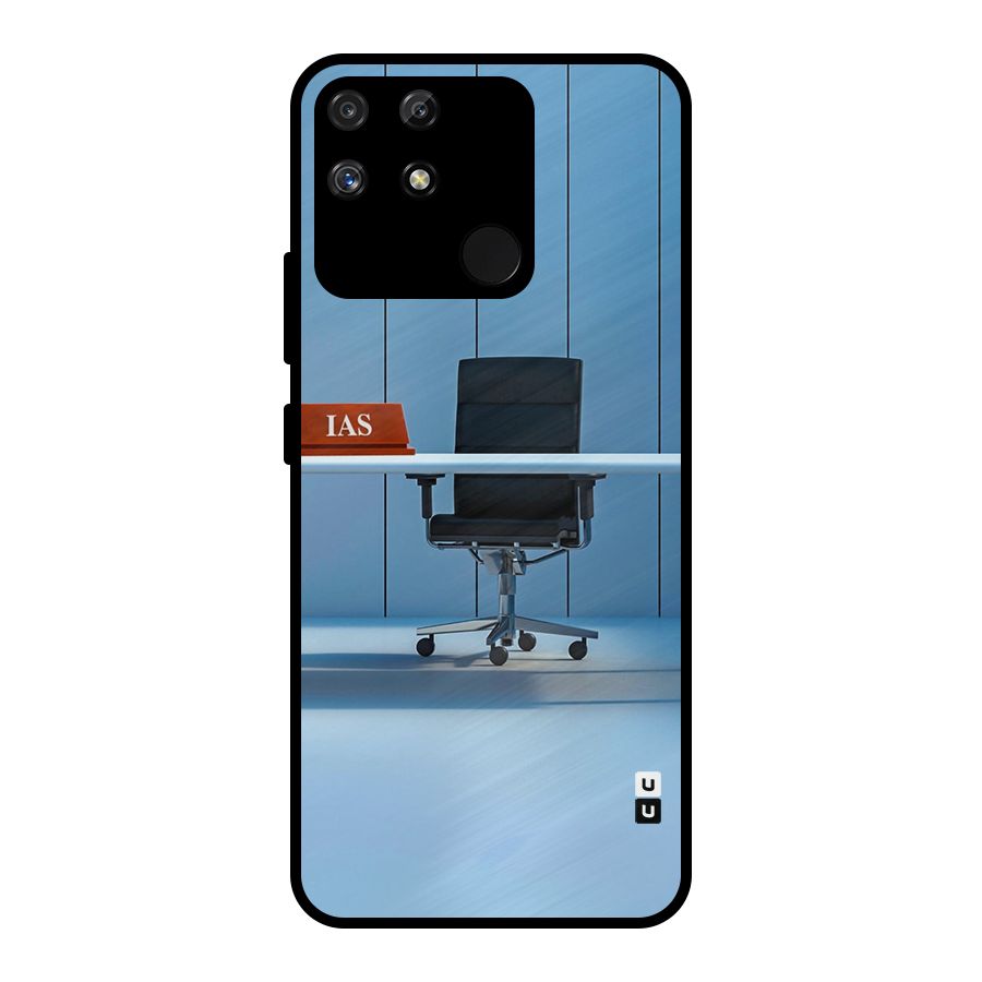 High Chair Metal Back Case for Realme Narzo 50A