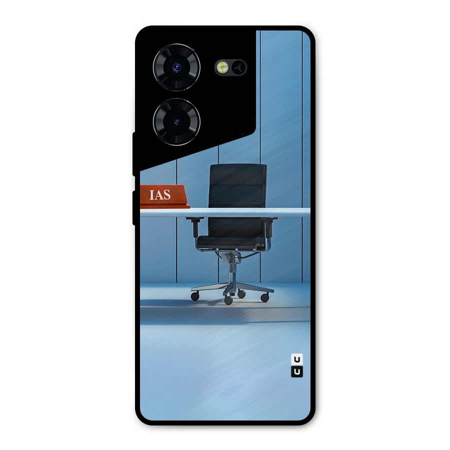 High Chair Metal Back Case for Tecno Pova 5 Pro 5G