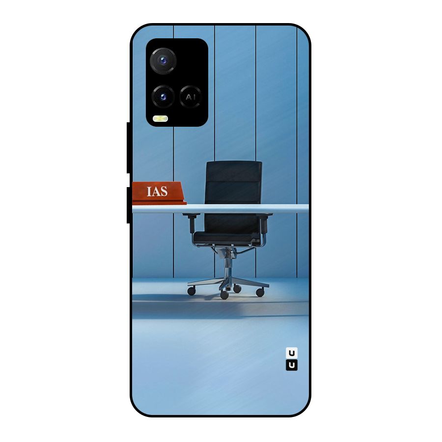 High Chair Metal Back Case for Vivo Y21A