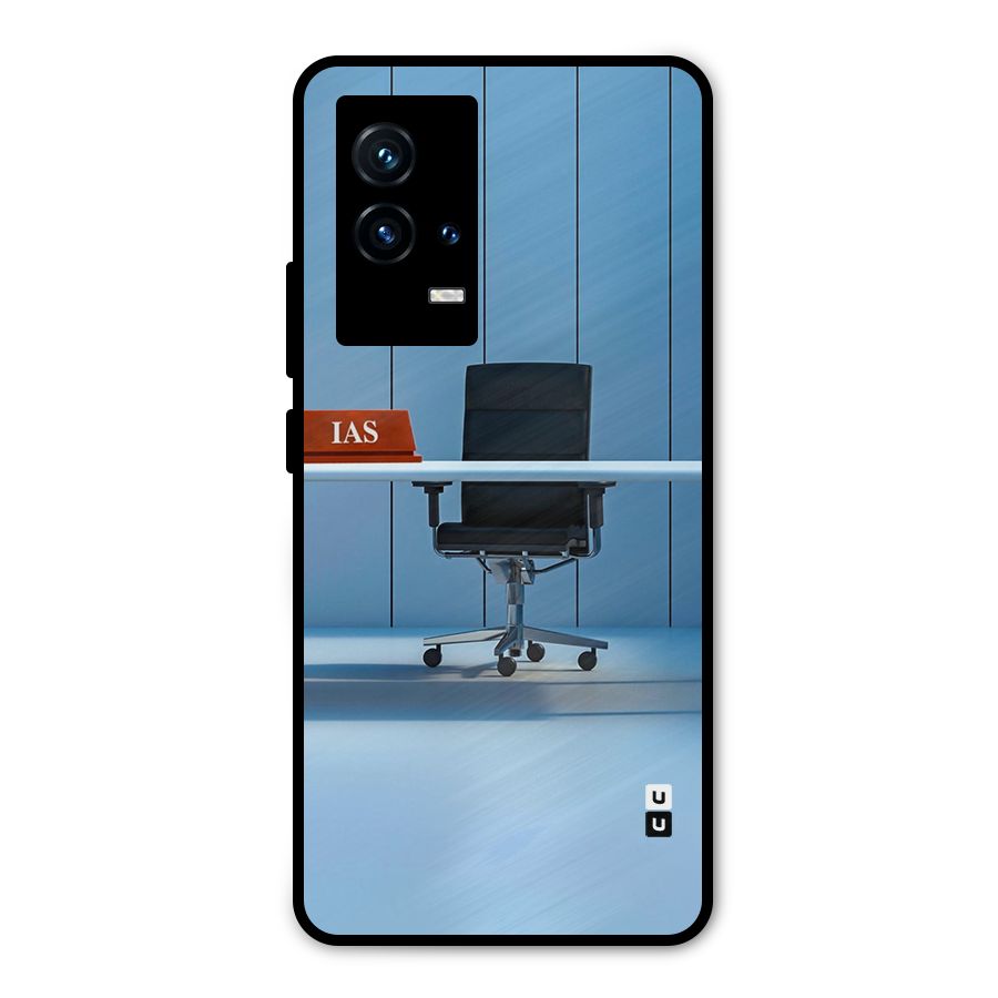 High Chair Metal Back Case for iQOO 9 5G