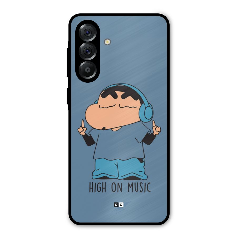 High On Music Metal Back Case for Galaxy A36