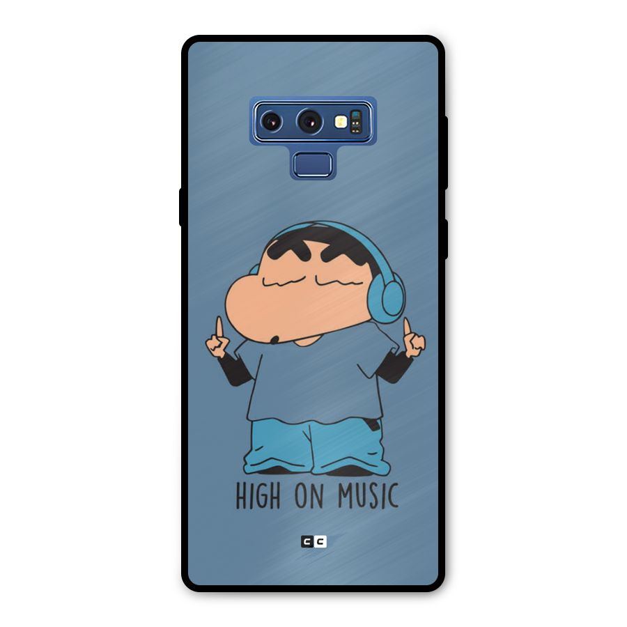High On Music Metal Back Case for Galaxy Note 9
