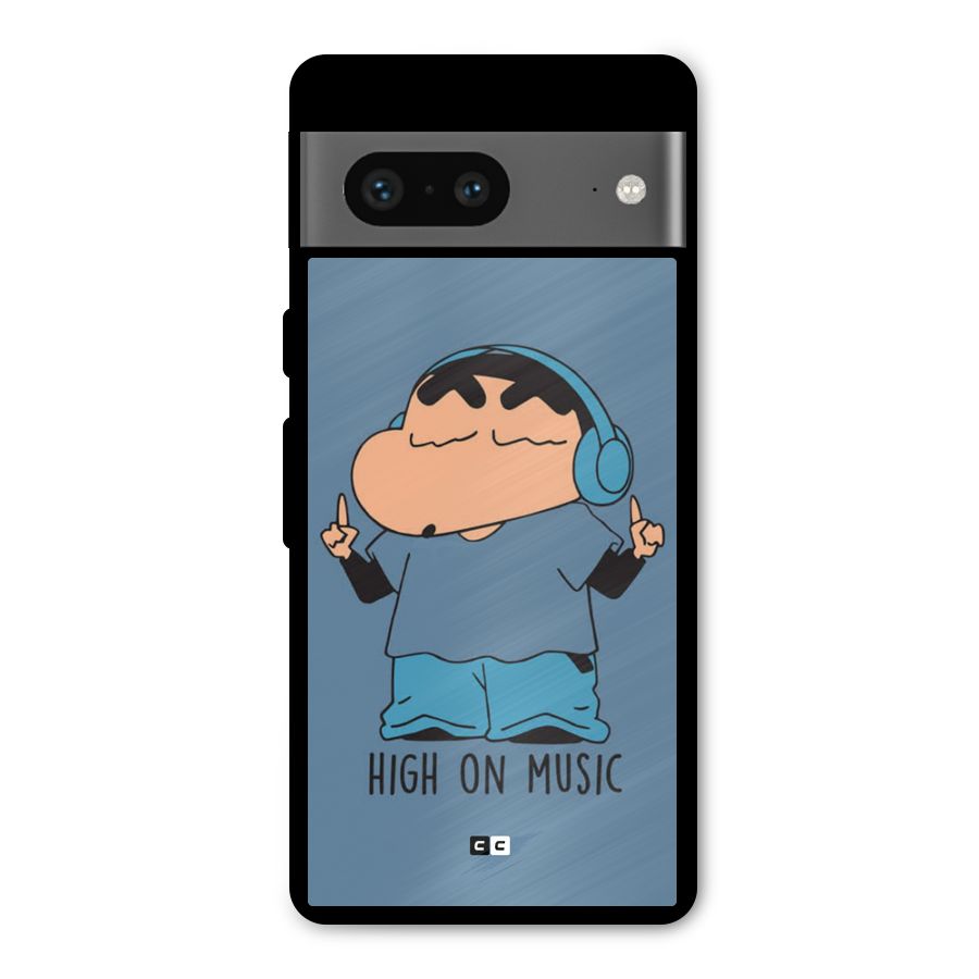 High On Music Metal Back Case for Google Pixel 7