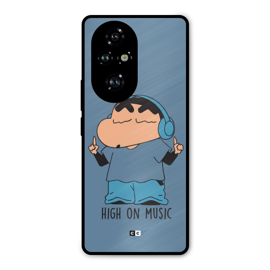 High On Music Metal Back Case for Honor 200 Pro
