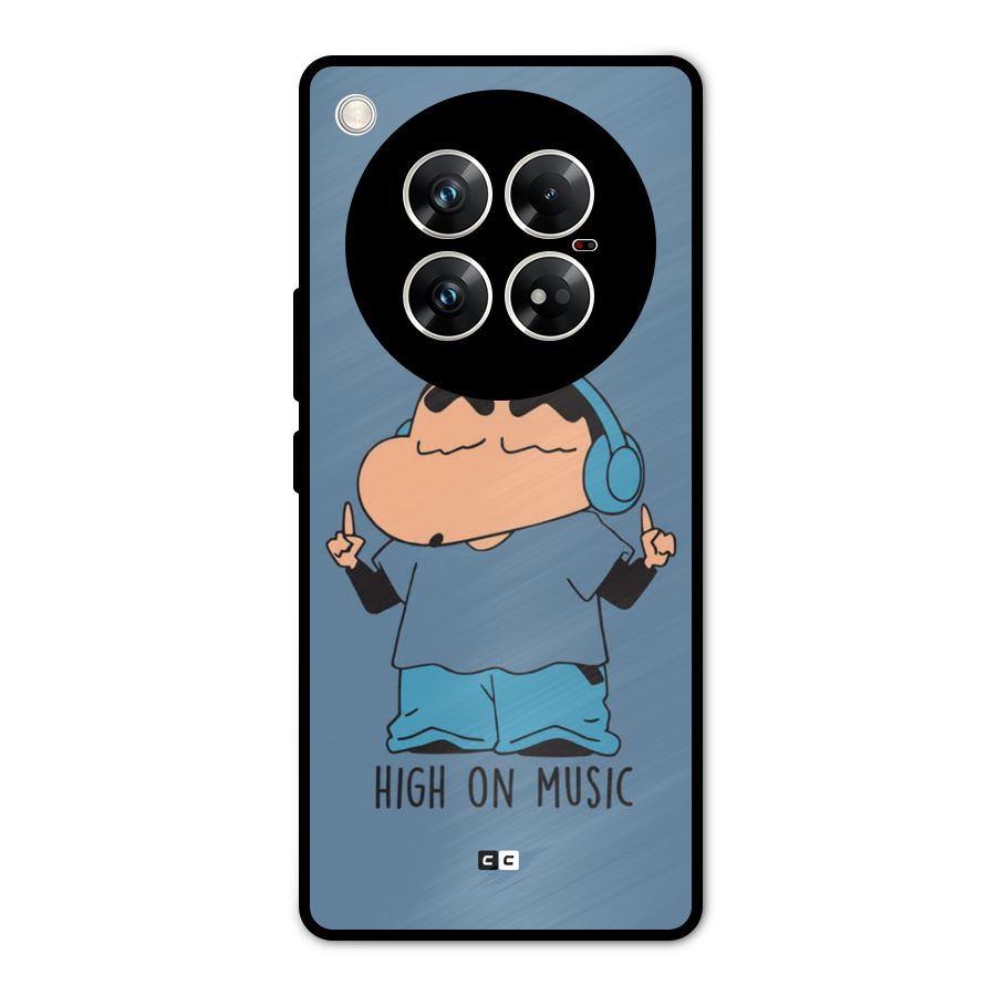 High On Music Metal Back Case for Infinix Zero 40 5G