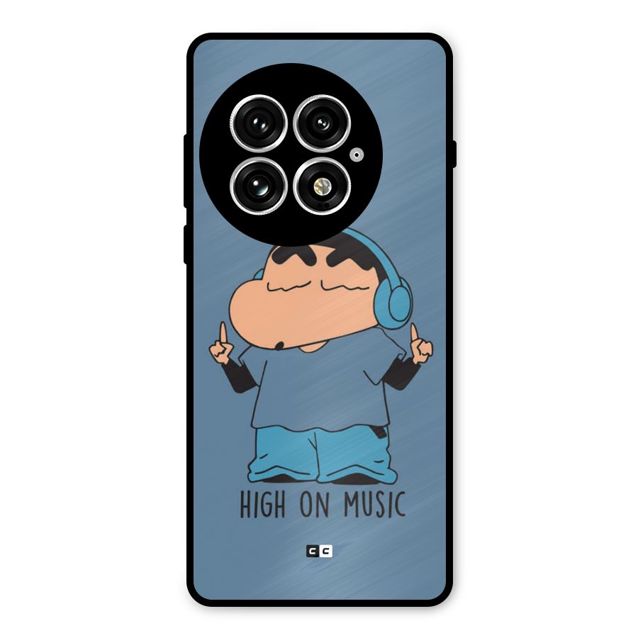 High On Music Metal Back Case for OnePlus 13
