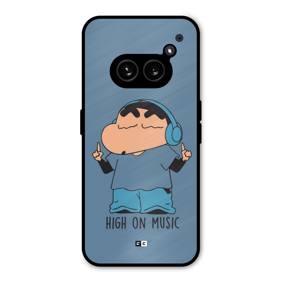 High On Music Metal Back Case for Nothing Phone 2a
