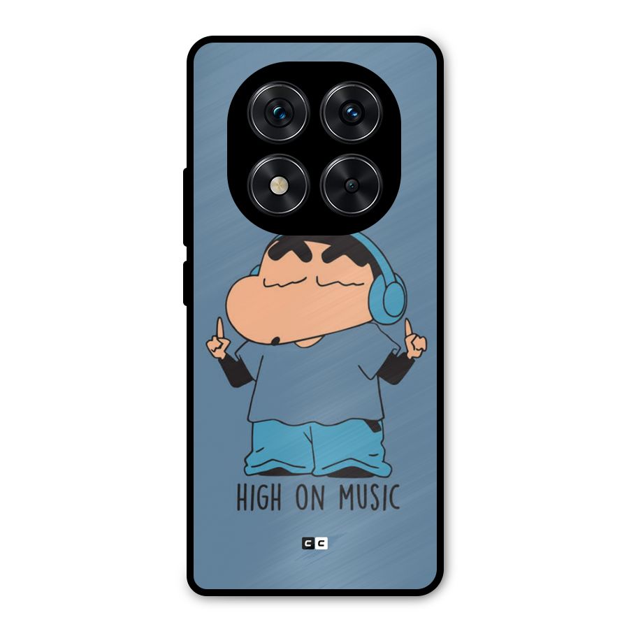 High On Music Metal Back Case for Poco X7