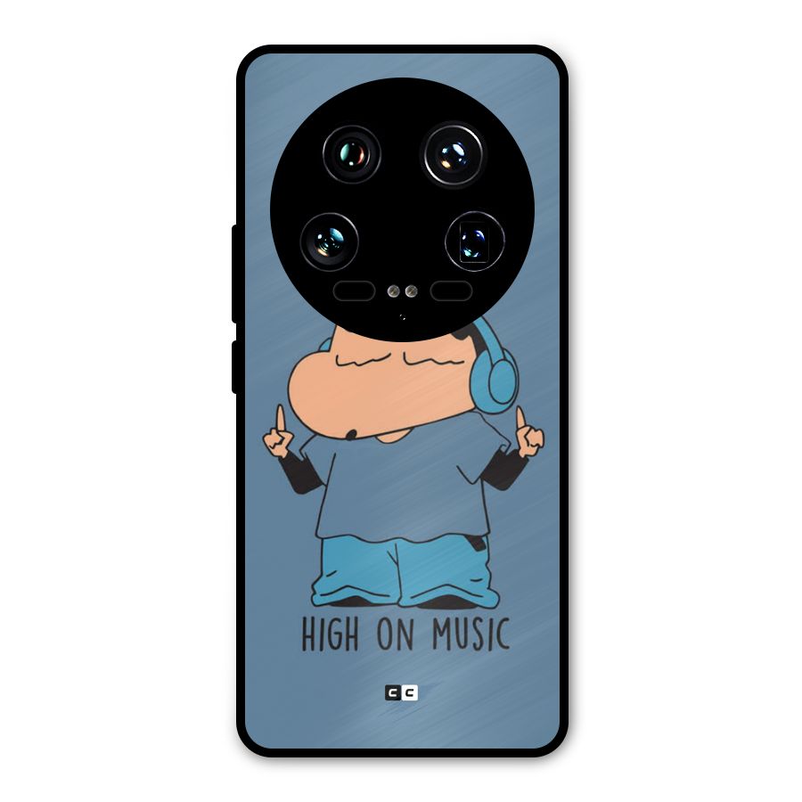 High On Music Metal Back Case for Xiaomi 14 Ultra