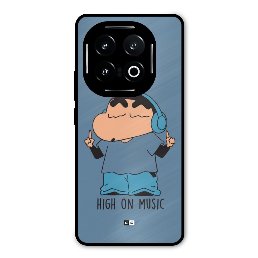 High On Music Metal Back Case for iQOO 13