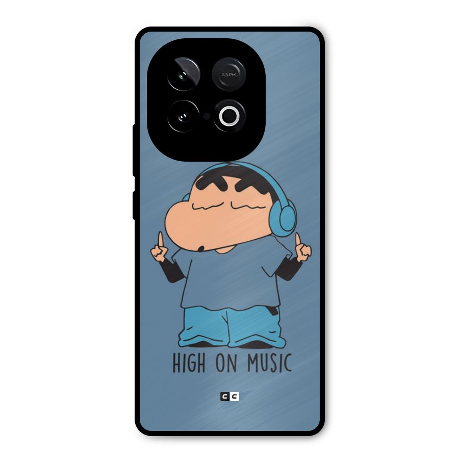 High On Music Metal Back Case for iQOO Neo 10