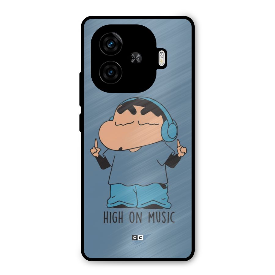 High On Music Metal Back Case for iQOO Neo 10R
