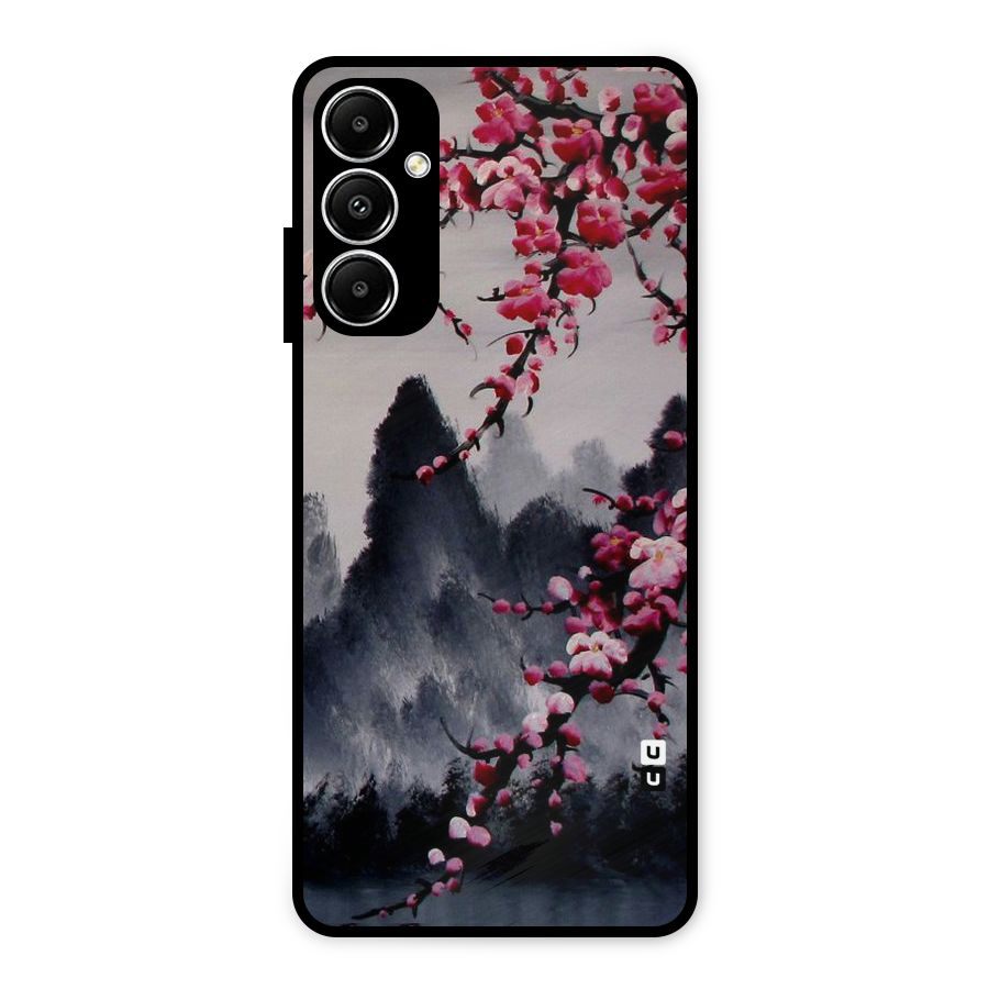 Hills And Blossoms Metal Back Case for Galaxy A05s