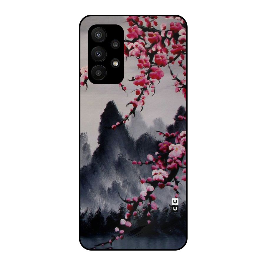 Hills And Blossoms Metal Back Case for Galaxy A23