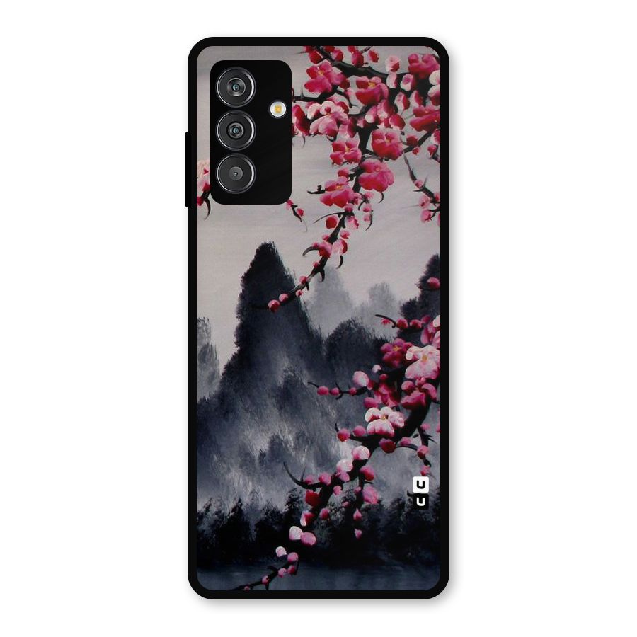 Hills And Blossoms Metal Back Case for Galaxy F13