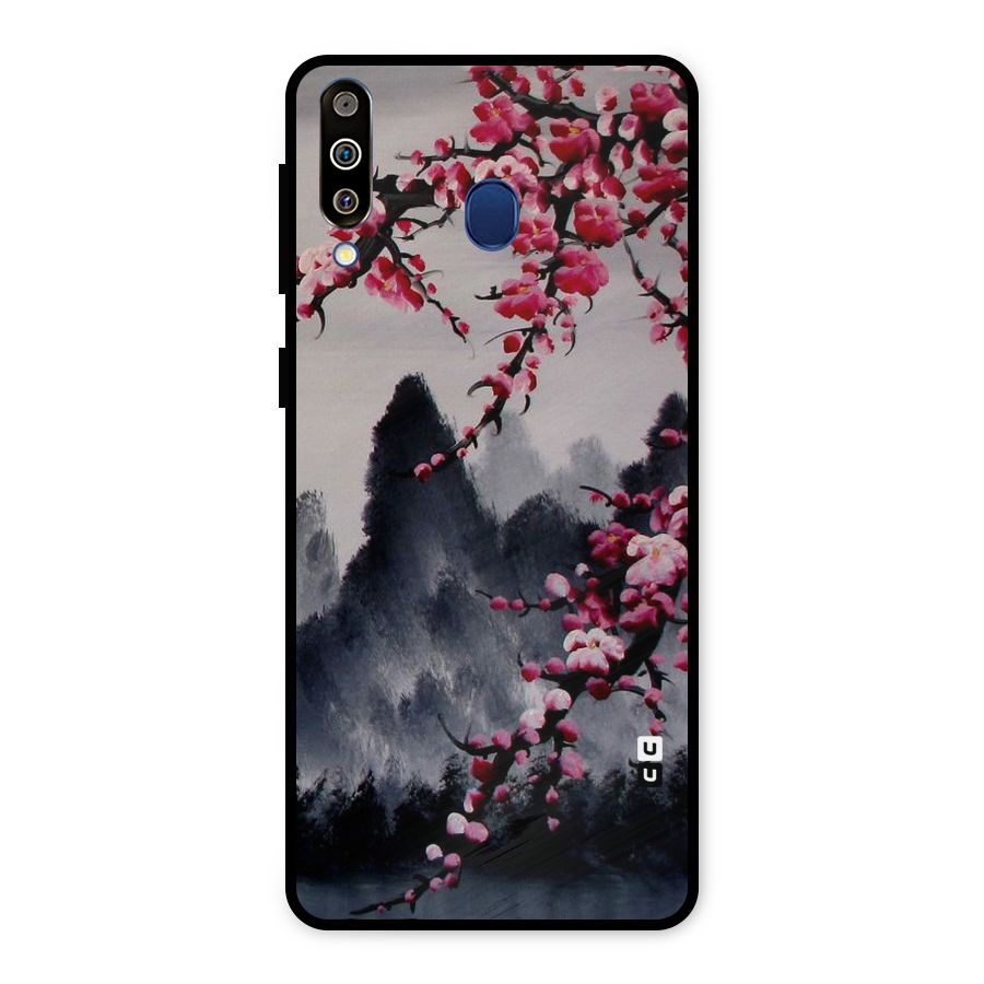 Hills And Blossoms Metal Back Case for Galaxy M30