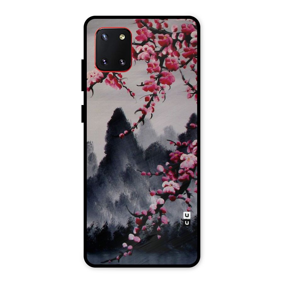 Hills And Blossoms Metal Back Case for Galaxy Note 10 Lite