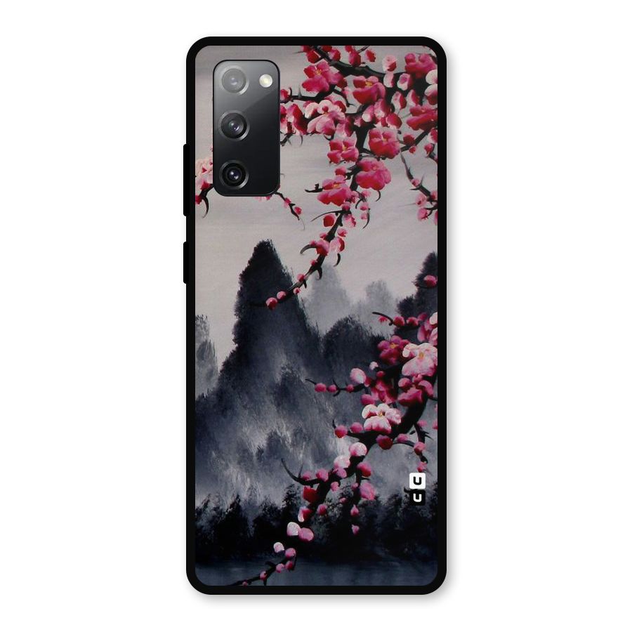 Hills And Blossoms Metal Back Case for Galaxy S20 FE 5G