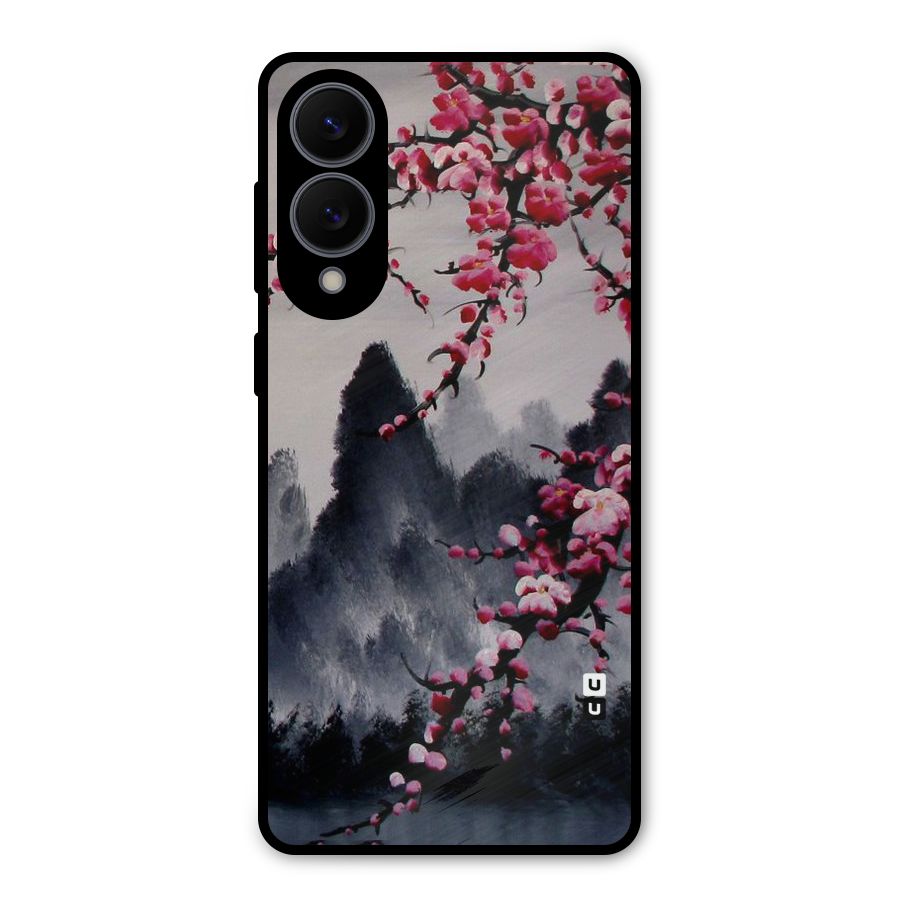 Hills And Blossoms Metal Back Case for Galaxy S25 Edge