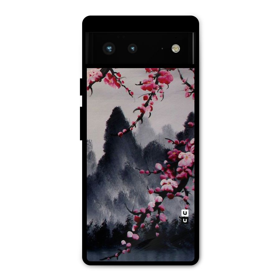 Hills And Blossoms Metal Back Case for Google Pixel 6