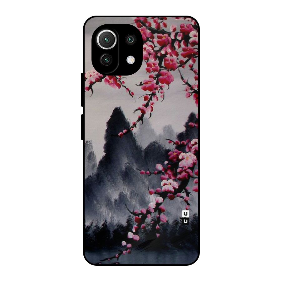 Hills And Blossoms Metal Back Case for Mi 11 Lite NE 5G