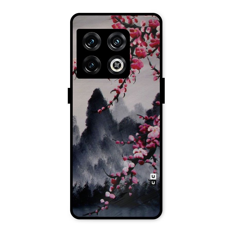 Hills And Blossoms Metal Back Case for OnePlus 10 Pro 5G