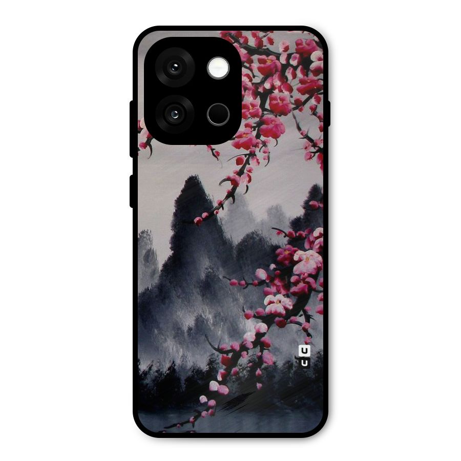 Hills And Blossoms Metal Back Case for OnePlus 13s