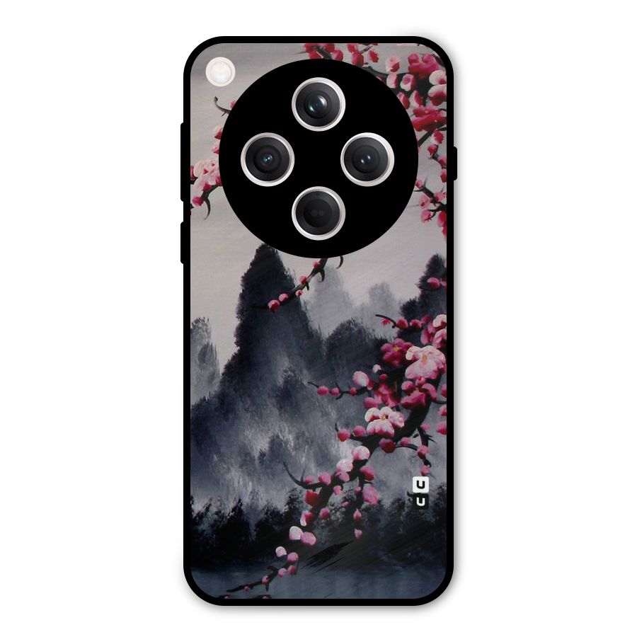 Hills And Blossoms Metal Back Case for Oppo Find X8