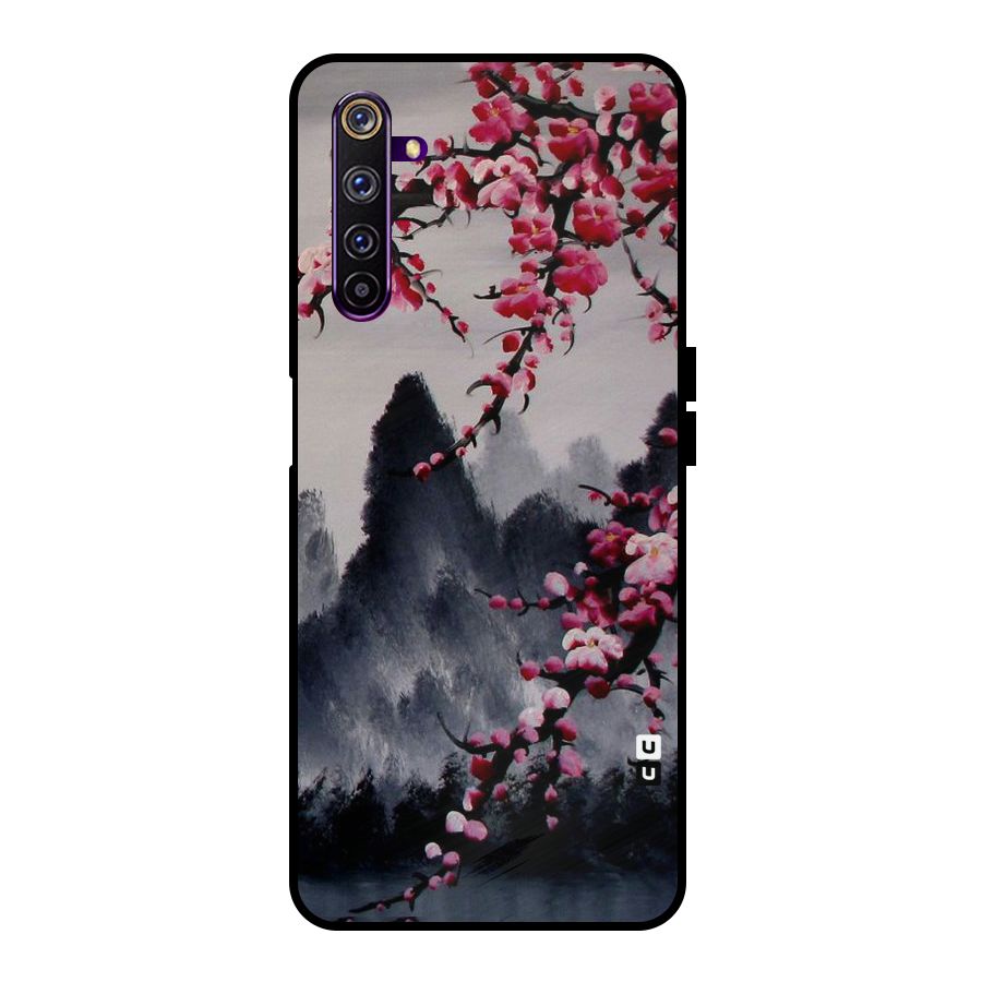 Hills And Blossoms Metal Back Case for Realme 6 Pro