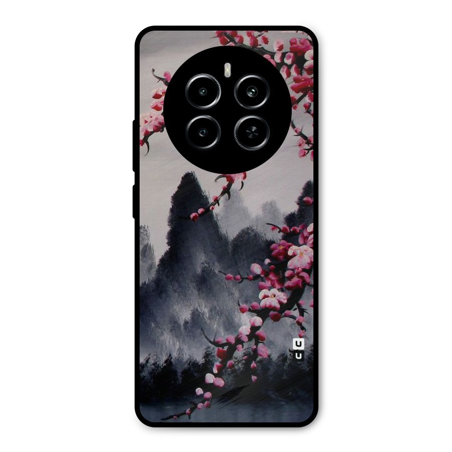 Hills And Blossoms Metal Back Case for Realme P1