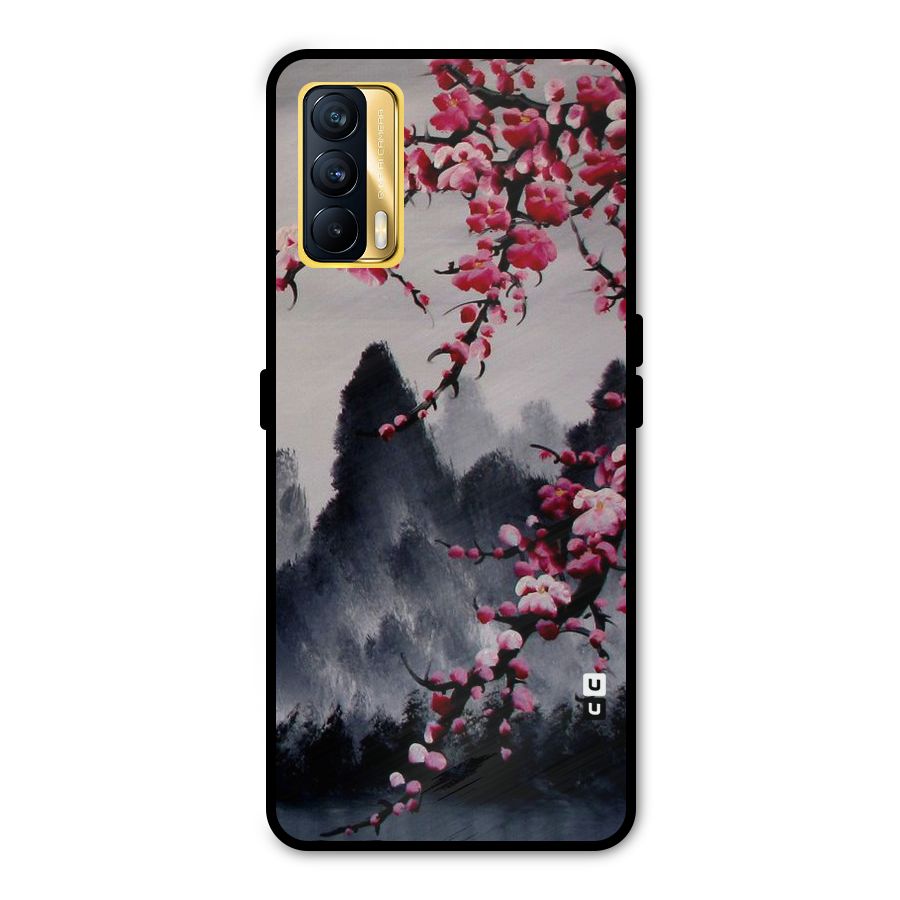 Hills And Blossoms Metal Back Case for Realme X7