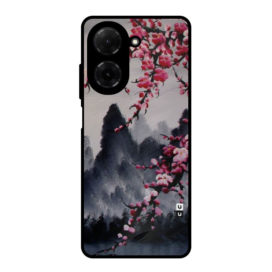 Hills And Blossoms Metal Back Case for Redmi A5 4G