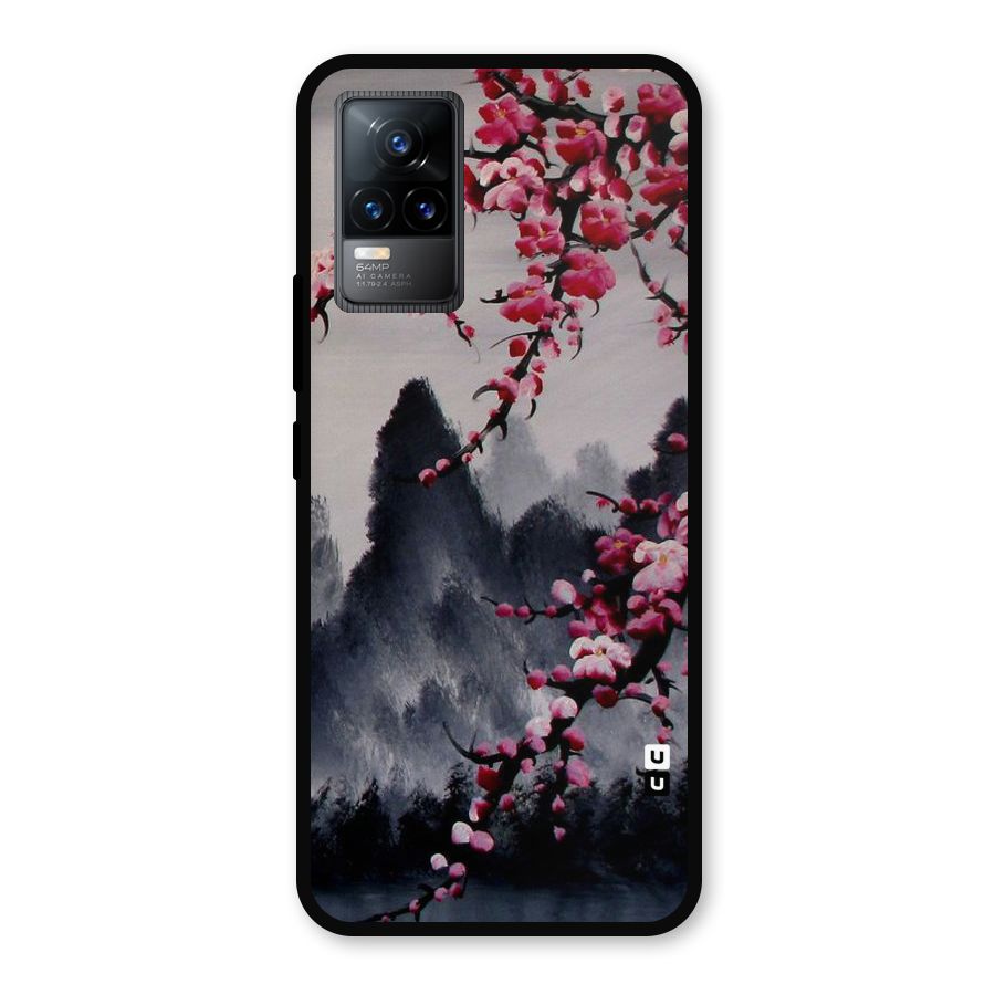 Hills And Blossoms Metal Back Case for Vivo Y73