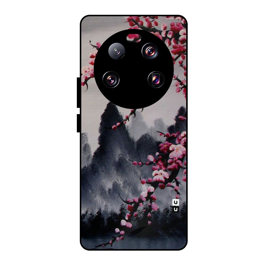 Hills And Blossoms Metal Back Case for Xiaomi 13 Ultra