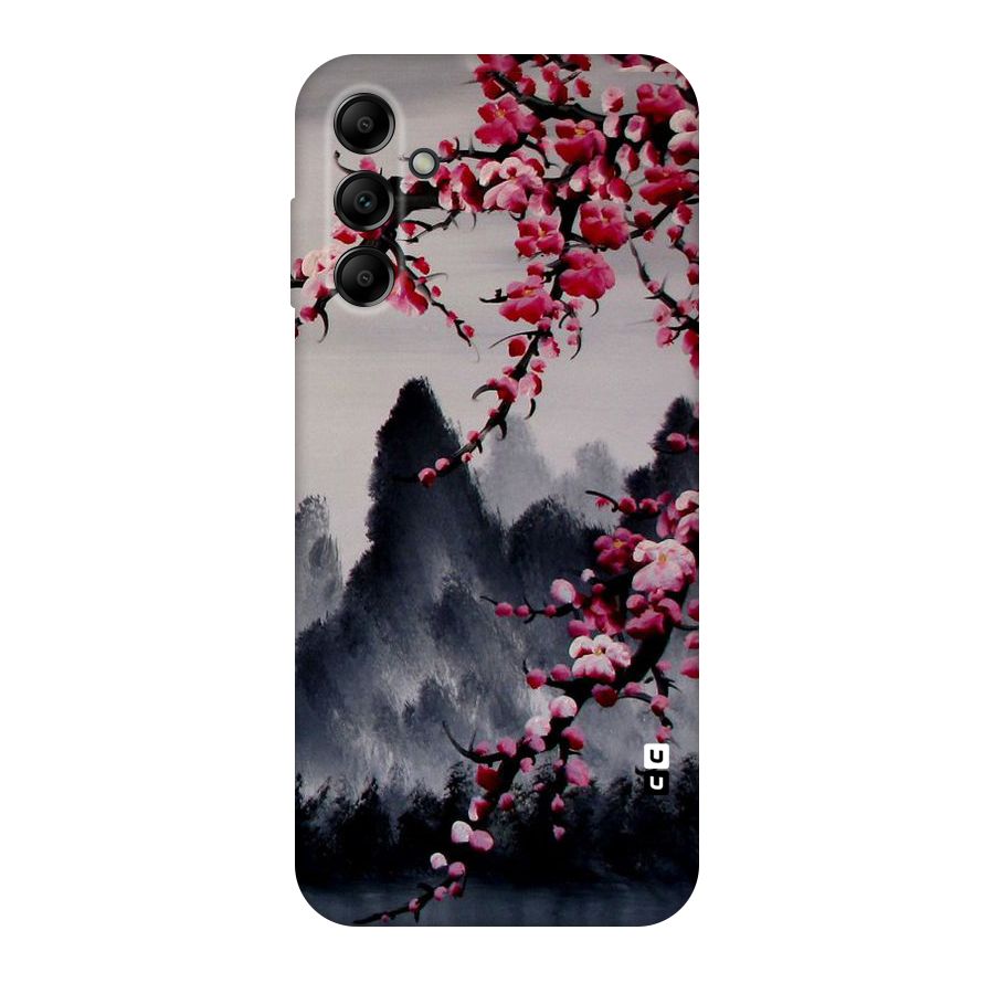 Hills And Blossoms Original Polycarbonate Back Case for Galaxy A14 5G