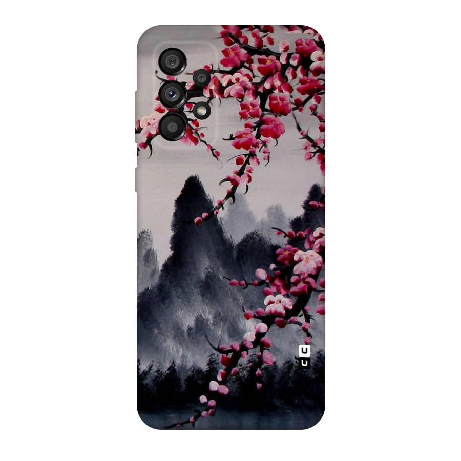 Hills And Blossoms Original Polycarbonate Back Case for Galaxy A73 5G