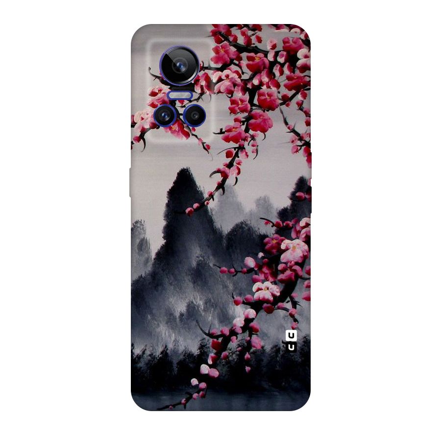Hills And Blossoms Original Polycarbonate Back Case for Realme GT Neo 3