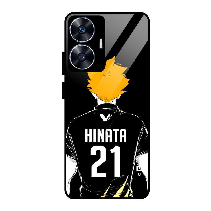 Hinata 21 Glass Back Case for Realme Narzo N55