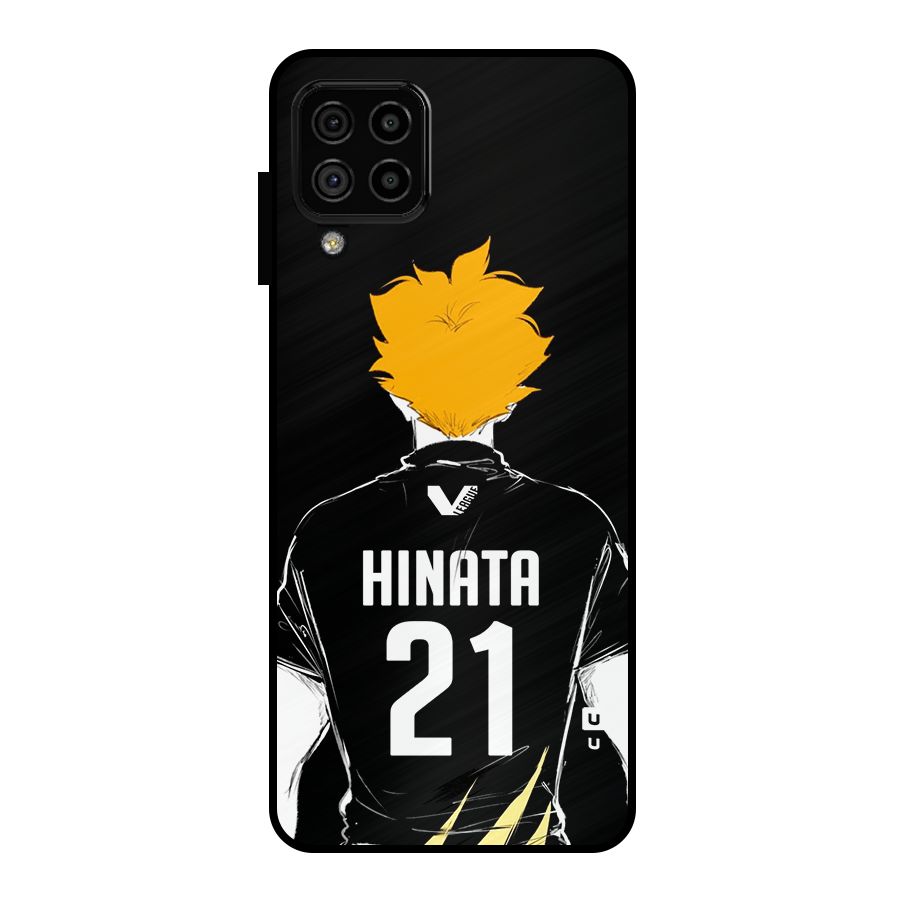 Hinata 21 Metal Back Case for Galaxy A22 4G