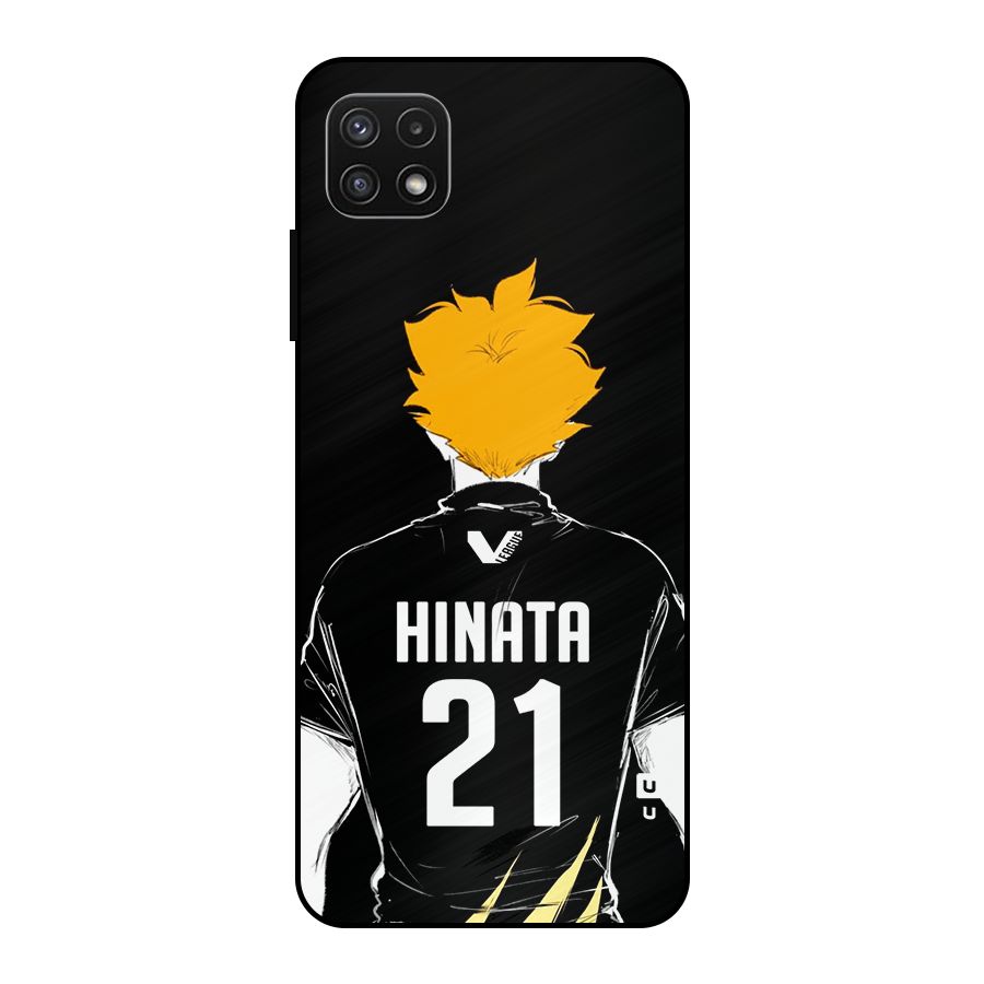 Hinata 21 Metal Back Case for Galaxy A22 5G
